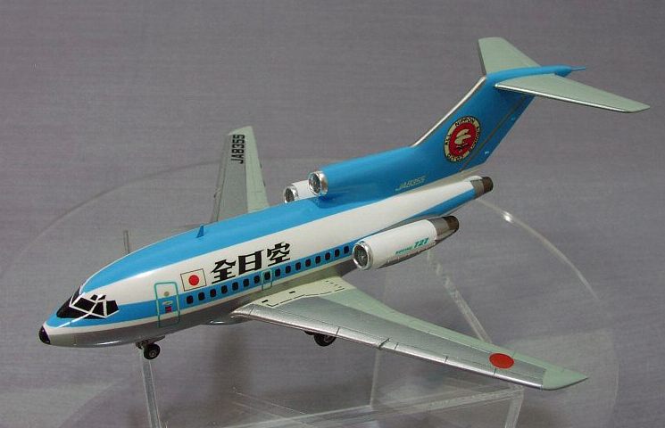 全日空（旧塗装） B727-100 1/200 ポリッシュ仕上(金属製） 全日空（旧