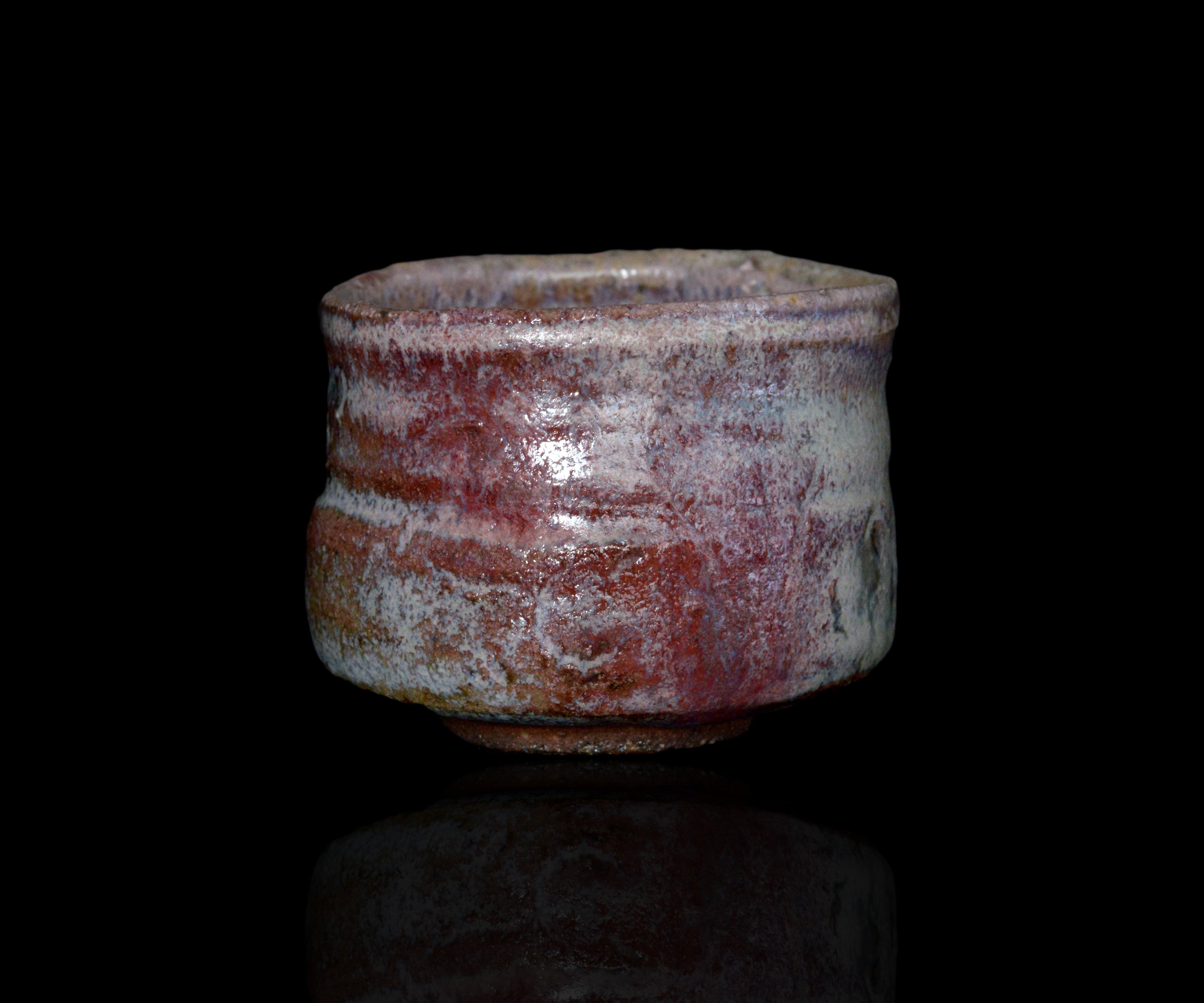 松村遷 本沼手黄瀬戸窯変酒盃 – 窯と土～Kama-to-tsuchi～