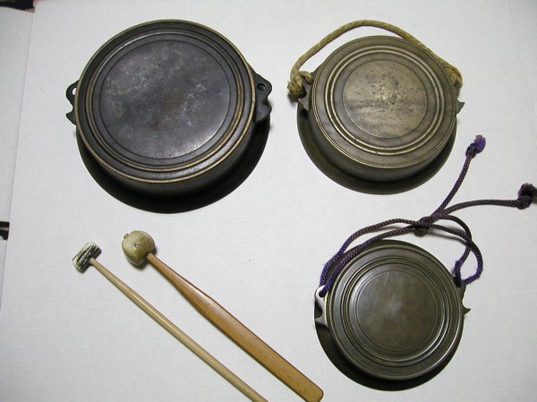 貴重 江戸時代 名工鋳物師 西村和泉守作 鉦吾 古銅製 貴重 江戸時代