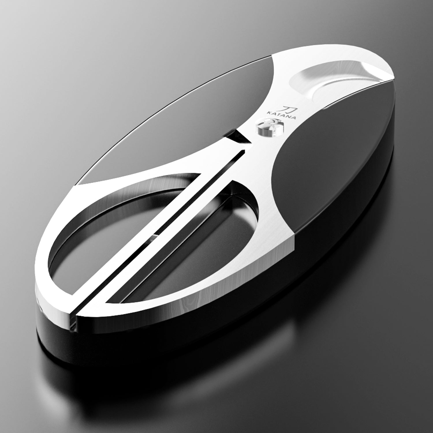 Katana Silver Scissor Cigar Cutter | KirbyAllison.com