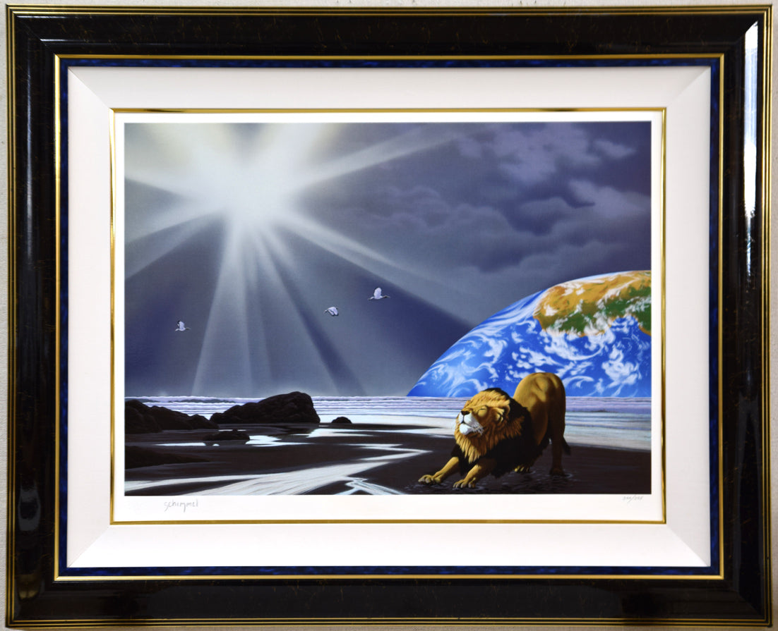 シム•シメールの版画 マイホーム•トゥ あざらし シム・シメール版画