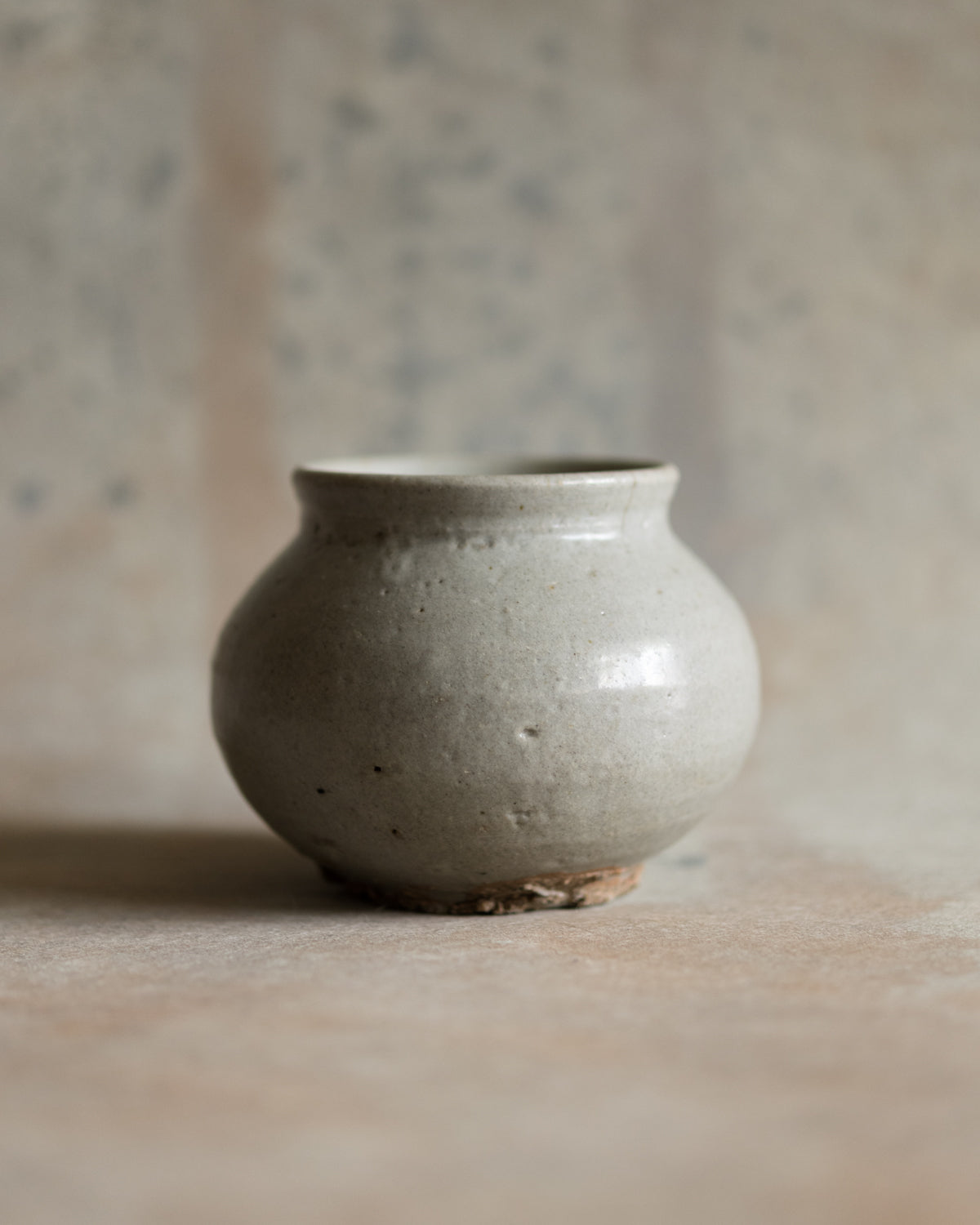 朝鮮古陶磁 李朝 染付 小壺