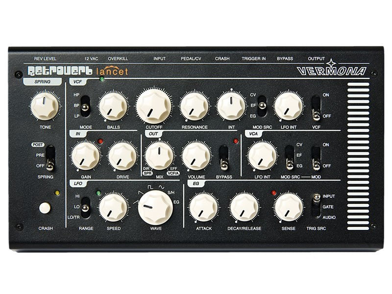 Vermona Retroverb Lancet Desktop Spring Reverb Module CABLE KIT