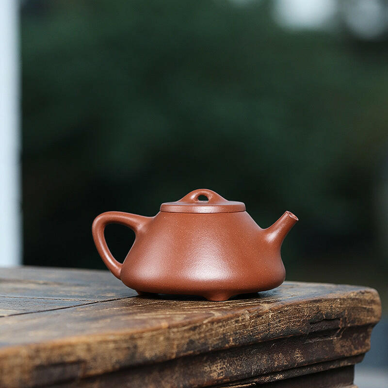 中国古美術 紫砂壺 一粒珠壺 底款:顧景舟 原鉱紫泥 急須 茶壺 煎茶道具