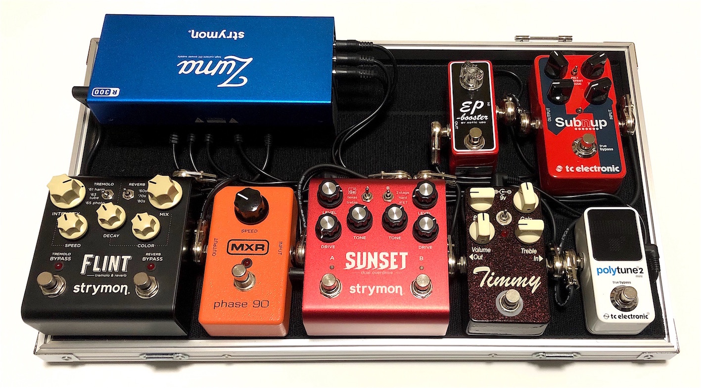 エフェクターボード Sasuori Lサイズ 挟む式 理想】ロマンと実用性が