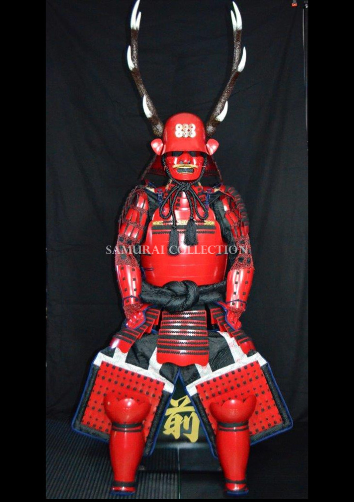 真田幸村1 鹿角脇立兜黒糸威赤塗二枚胴具足 ｜ 中津市から全国販売