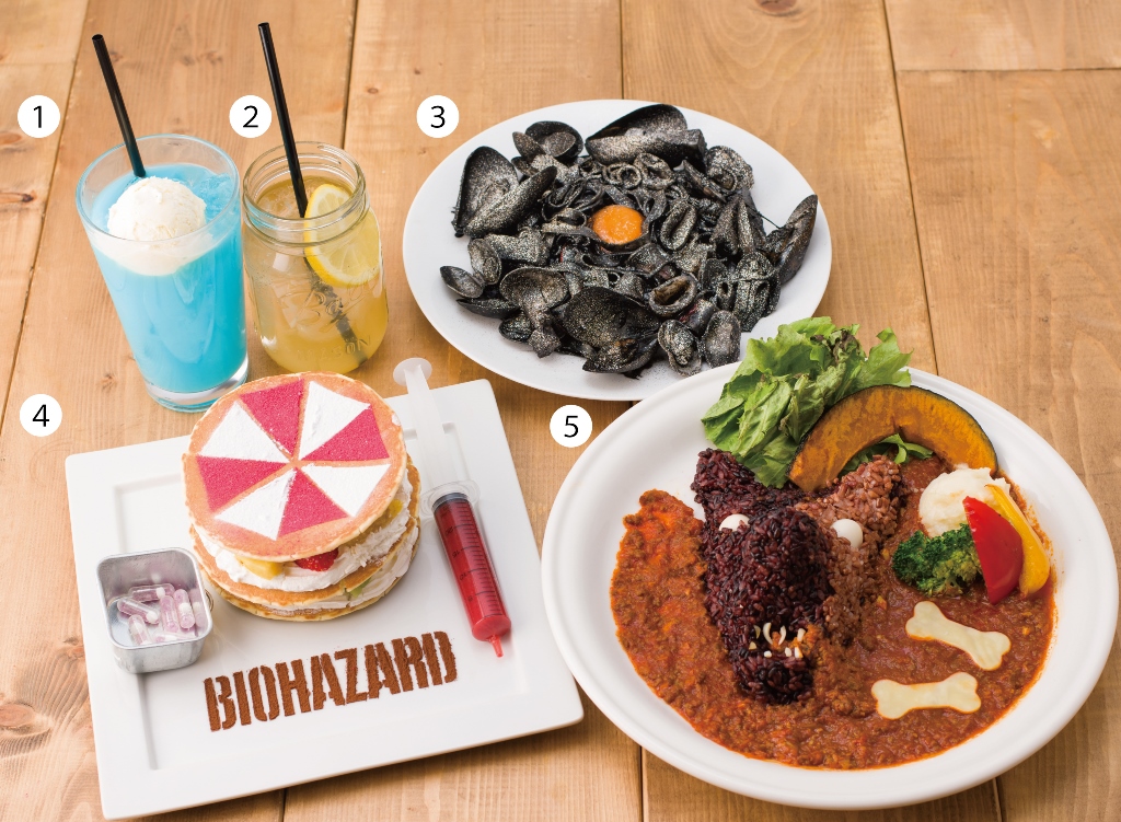 カプコンカフェ」「バイオハザード」コラボメニューを大公開！ - GAME