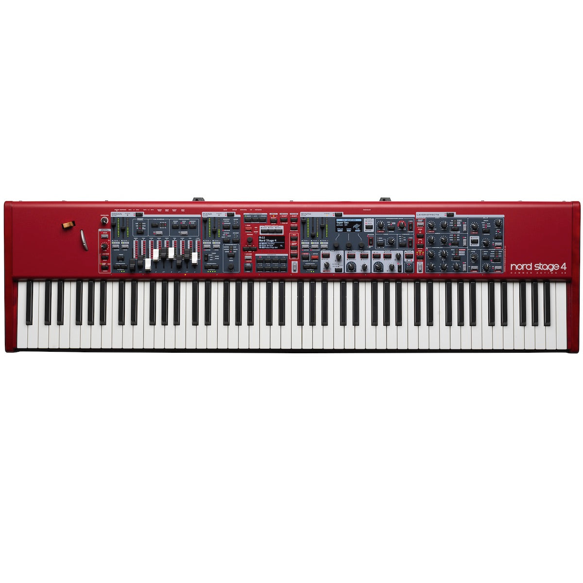Nord Stage 4 88 - 88-key Triple Sensor Weighted Hammer Action Keyboard