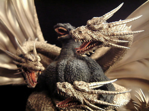 酒井ゆうじゴジラVSキングギドラ ポスターVer.完成品