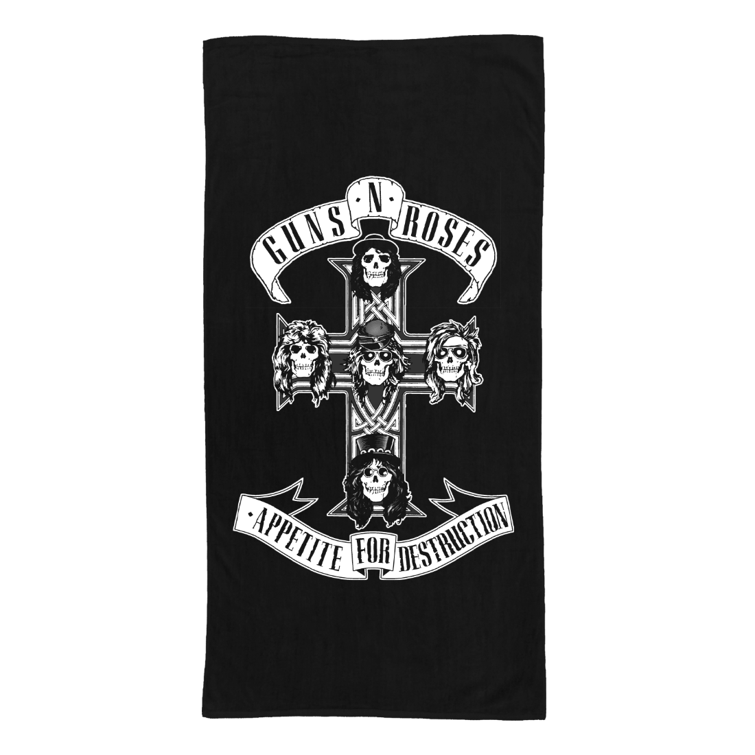 Cross Logo Towel - Guns N' Roses Official Store