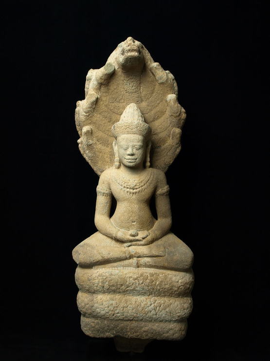 クメール 青銅 ガルーダ バイヨン期 アンコールワット 仏像 仏教美術 骨董