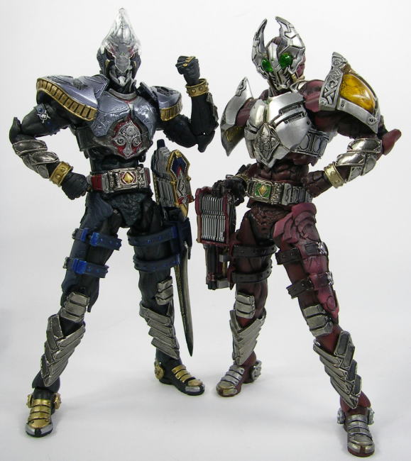 SIC仮面ライダーガレン&カリス 2体セット Amazon.com: S.I.C. Kamen