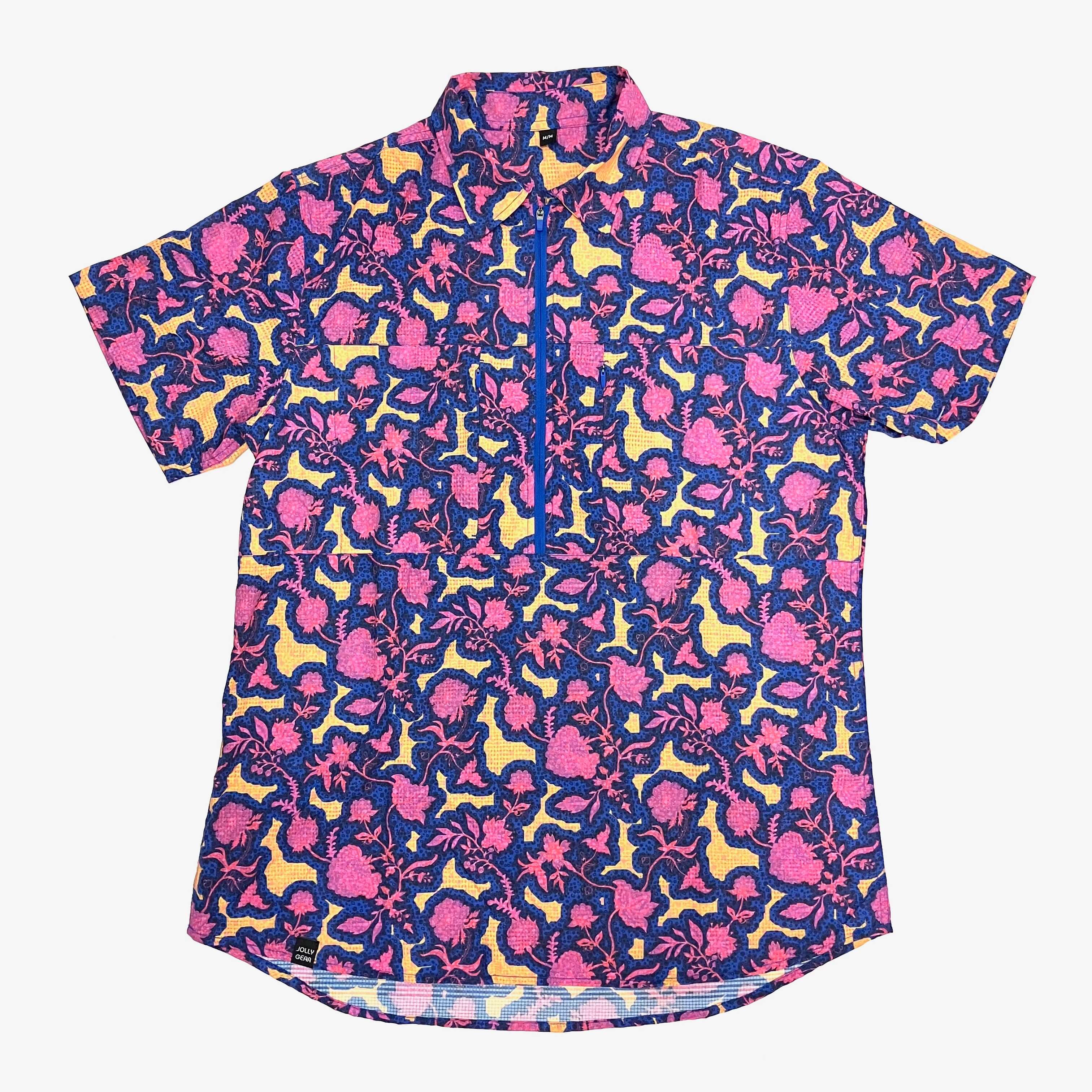 TRIPLE CROWN ZIP DOWN SHORT SLEEVE | JOLLY GEAR | トリプルクラウン