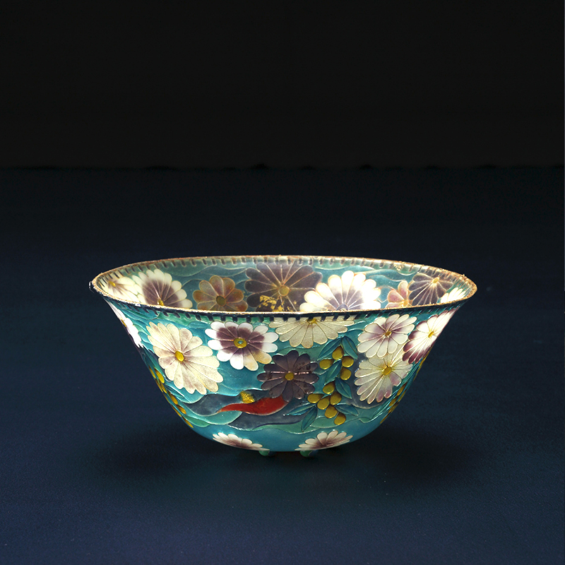 Hiromi-Art Gallery:流水華紋省胎七宝 鉢