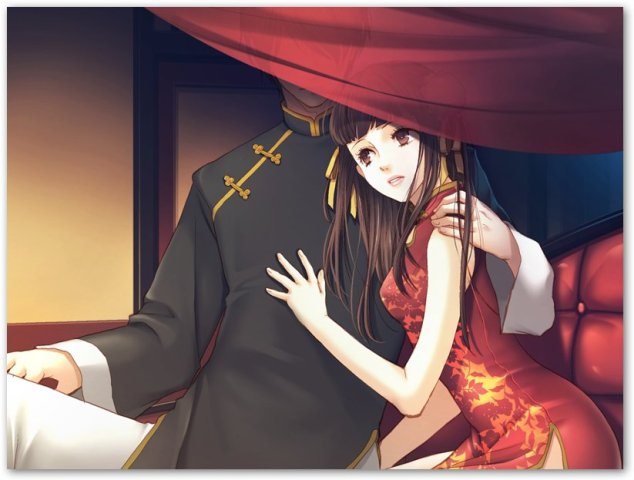 蝶の毒 華の鎖 真島 百合子 タペストリー