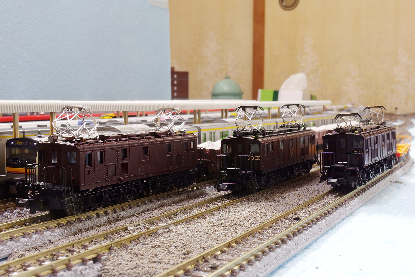 ワールド工芸 Nゲージ 上信電鉄 ED31 6号機 茶色塗装 塗装済完成品