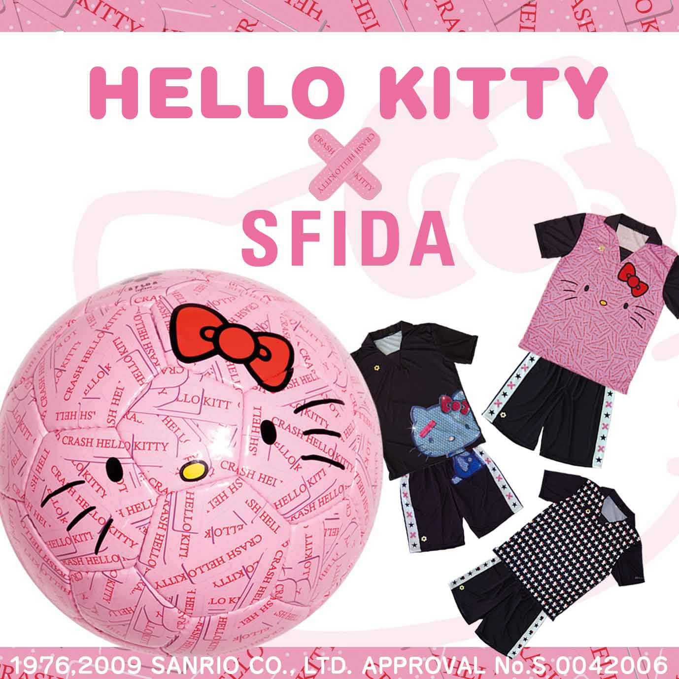 SFIDA】Hello Kittyスペシャルコラボレーションボール SFIDA】Hello