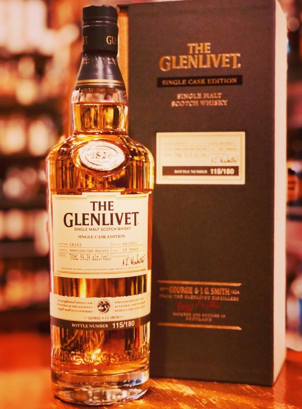 ザ・グレンリベット シングルカスク 2023エディション 20年 59.3