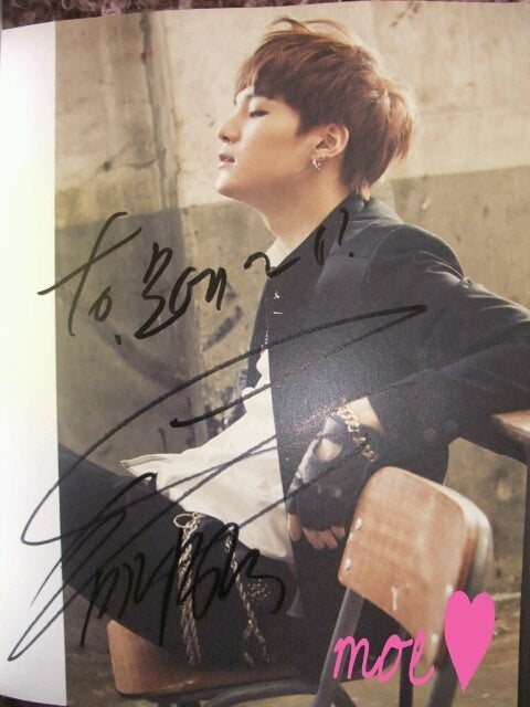 BTS ジン シュガ サイン サイン会 ポイ ポストイット BTS ジン シュガ