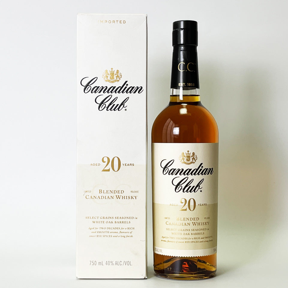 ウィスキー_カナダ／Canadian Club（カナディアン・クラブ） 20年