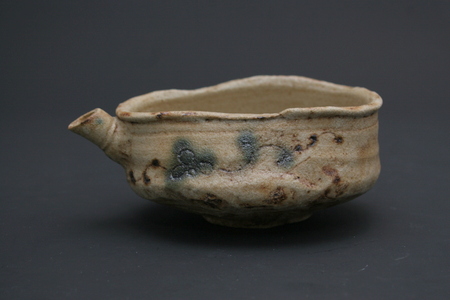 黄瀬戸鉢 池西剛 池西 剛 黄瀬戸花入 (IGA0119 ) | ギャラリーラボ