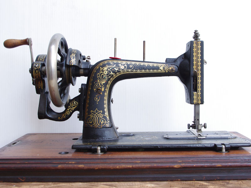 希少 ドイツ GRITZNER グリッツナー手回しミシン アンティーク ミシン