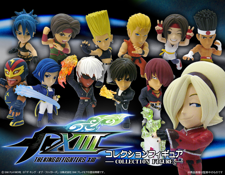 未開封 1/18 ザ・キング・オブ・ファイターズ 主人公チーム 3体セット