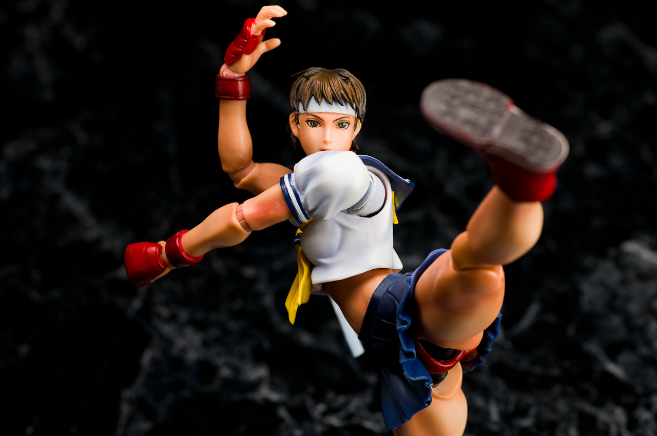 Play Arts改 さくら フィギュア Vol.4 ストリートファイター4 Super