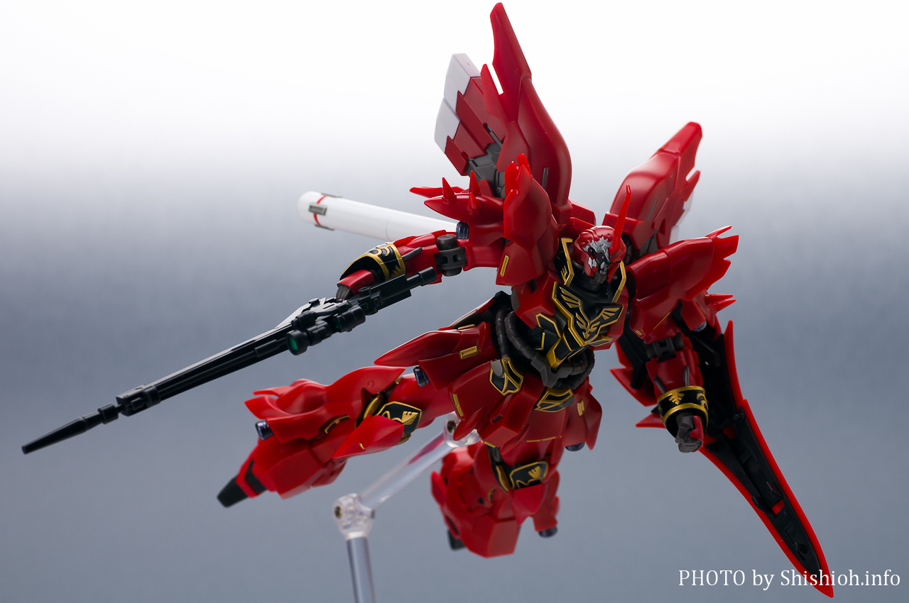 バンダイ ROBOT魂 MSN-06S シナンジュ レビュー】 バンダイ ROBOT魂 <SIDE MS> MSN-06sシナンジュ