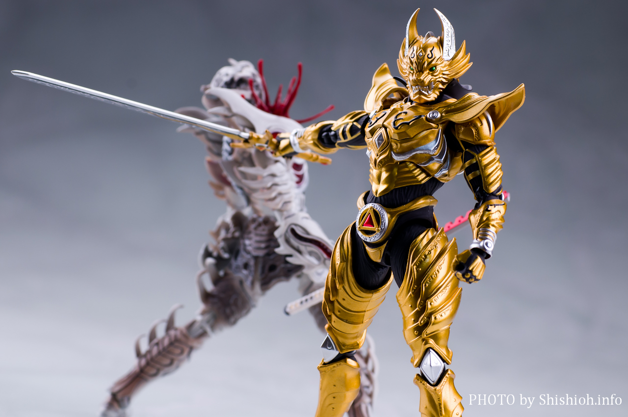 レビュー】 バンダイ 魂ウェブ商店 S.H.Figuarts 黄金騎士 ガロ（流牙