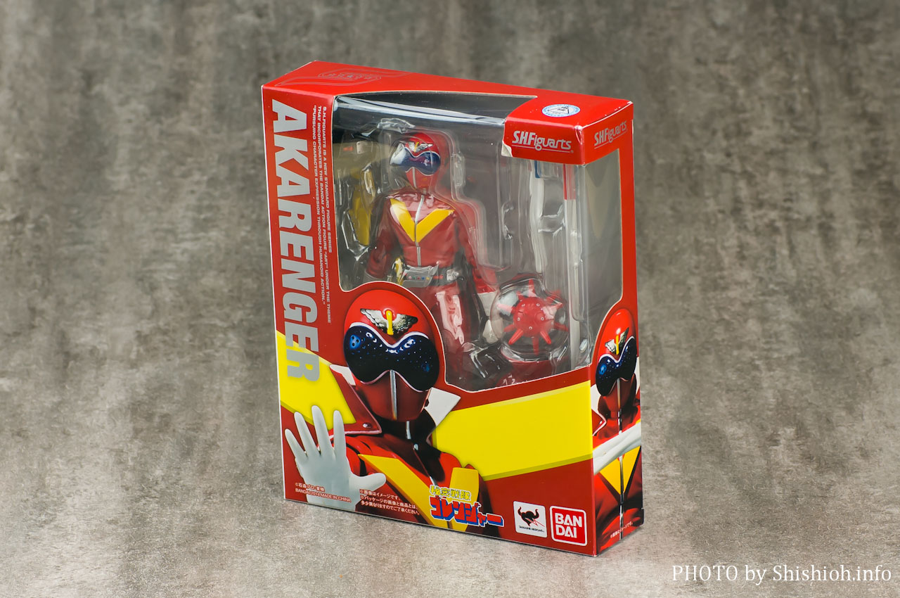 レビュー】 バンダイ S.H.Figuarts アカレンジャー [秘密戦隊ゴレンジャー]