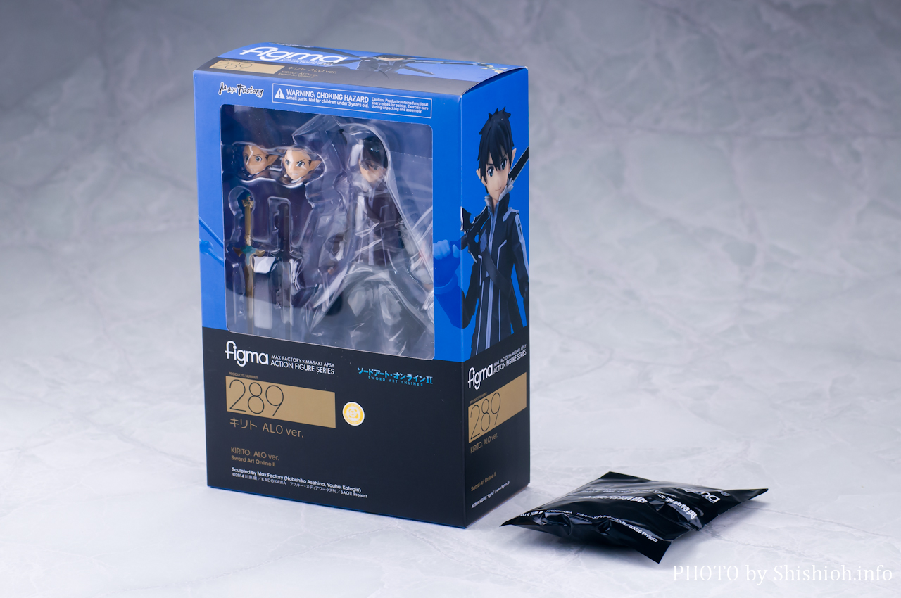 レビュー】 マックスファクトリー figma 289 キリト ALOver. [ソード