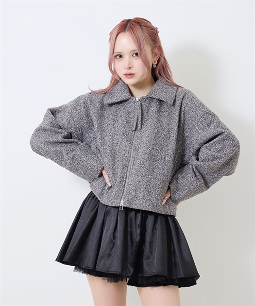 ショートボアジャケット | axes femme online shop