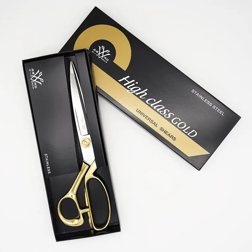 DiaWood High Class Gold Hand made Tailor's Shears Lasha scissors