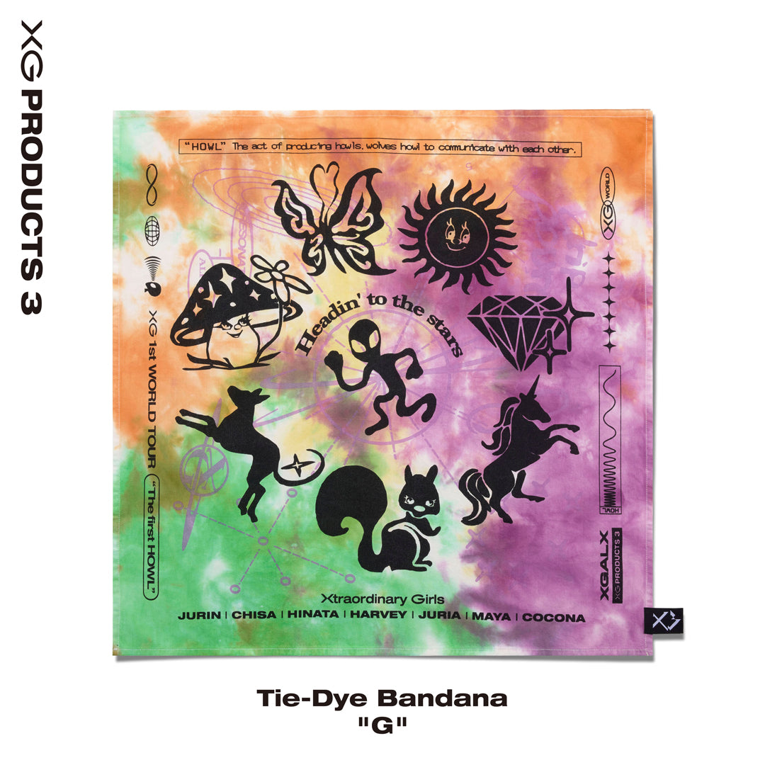 Tie-Dye Bandana 