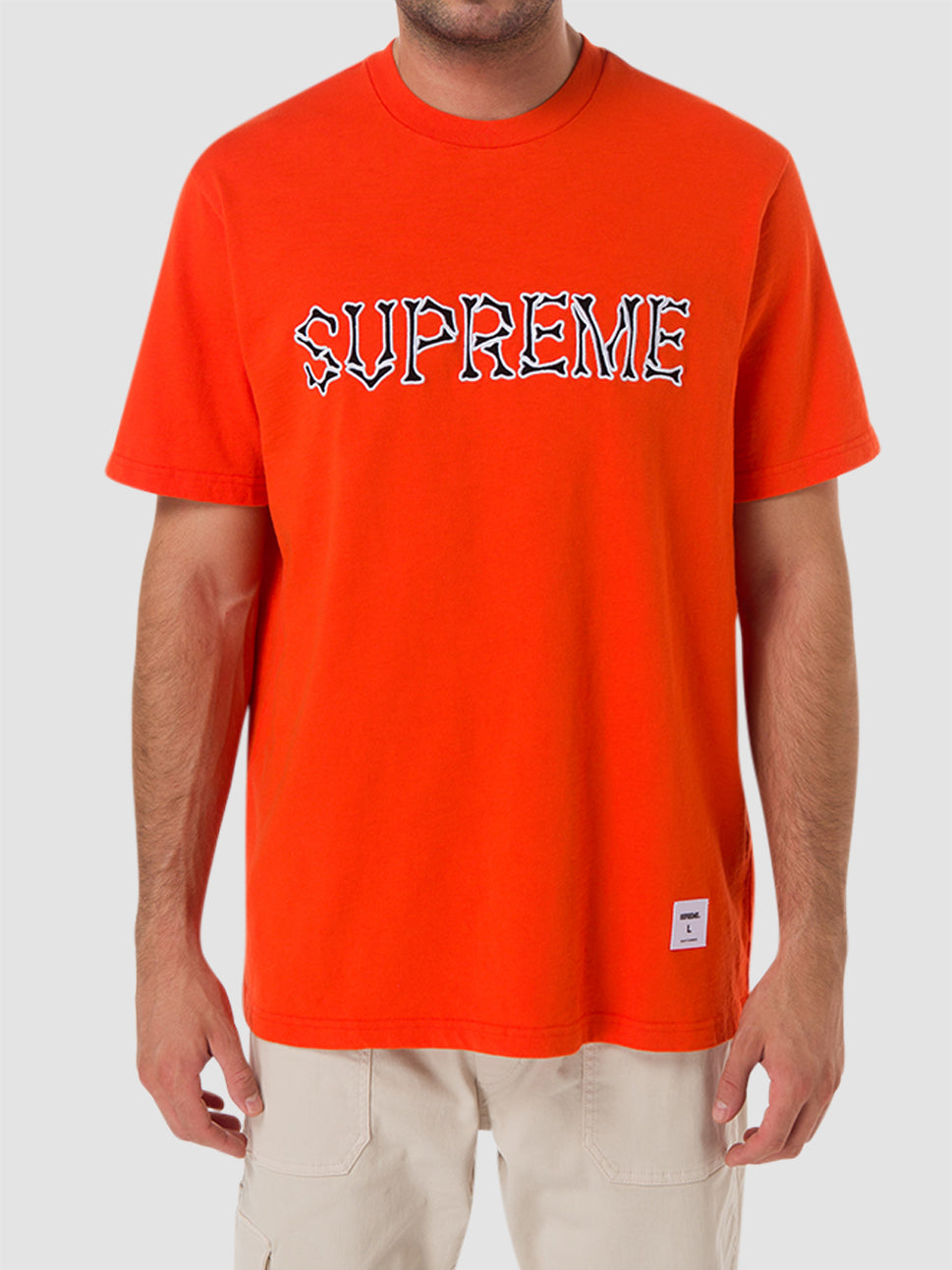 Supreme Box Logo L⁄S Tee オレンジ M 美品 Supreme Box Logo L/S