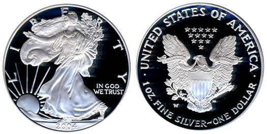 2004 American Silver Eagle | Silver Eagle Guide