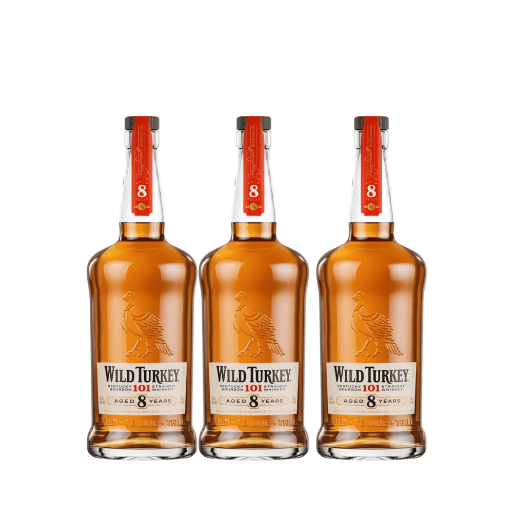 Buy Wild Turkey 101 8 Year Old Bourbon 3PK Online - SipWhiskey.Com