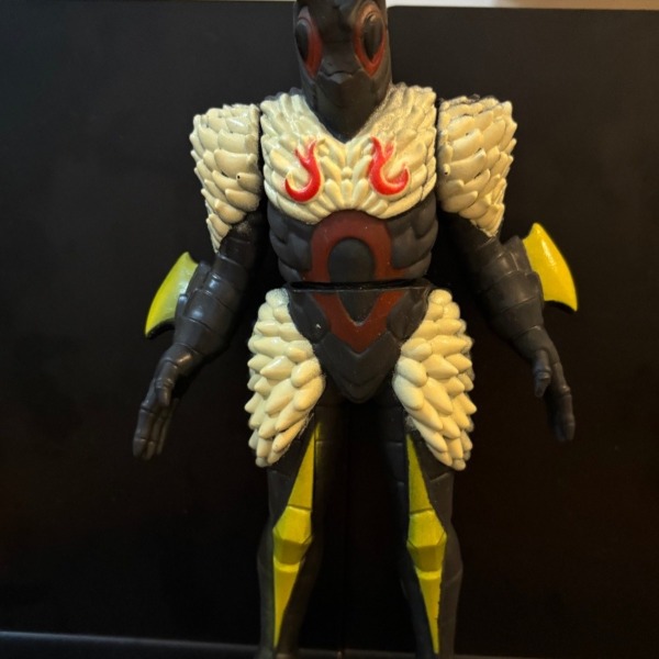 当時物 大協製『生きていた恐竜と怪獣』ジアトリマ ソフビ 当時物 大協