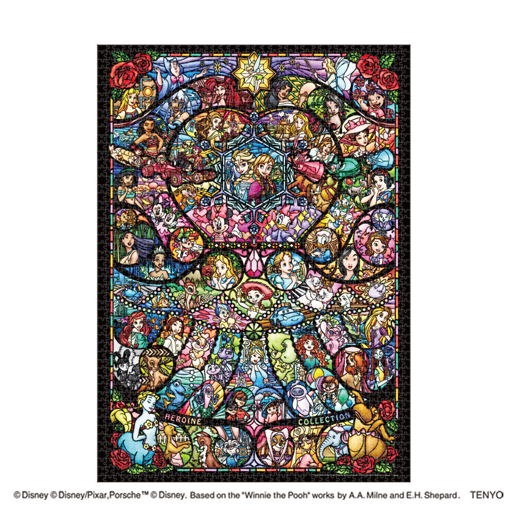 ジグソーパズル 2000ピース 「ヒロインコレクション ステンドグラス