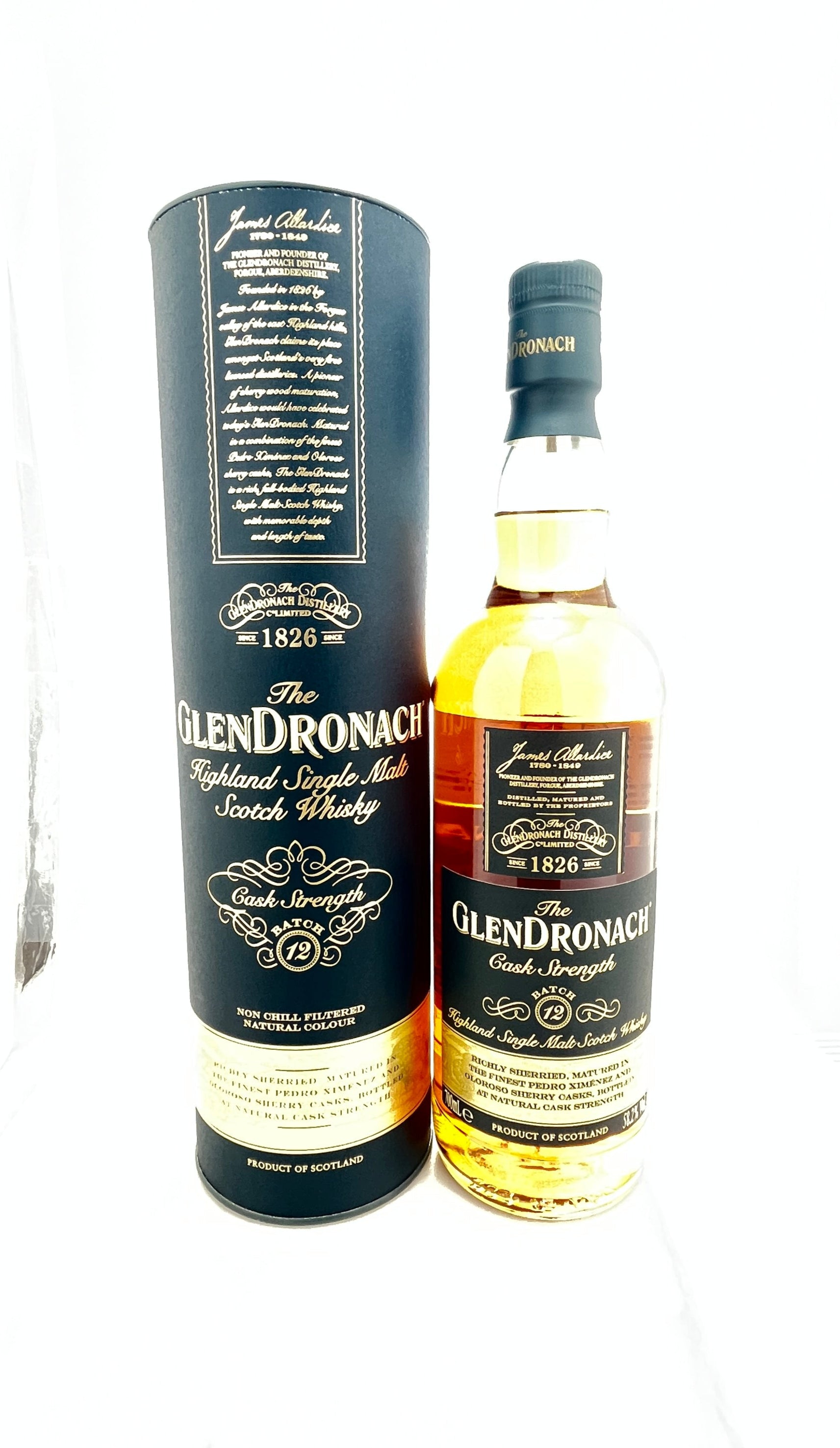 グレンドロナック カスクストレングス バッチ12 700ml【スコッチ