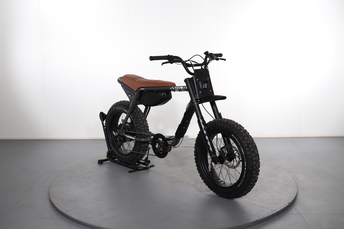 ちょび三段シートsuper73系ブラウン super73系電動自転車3段シート