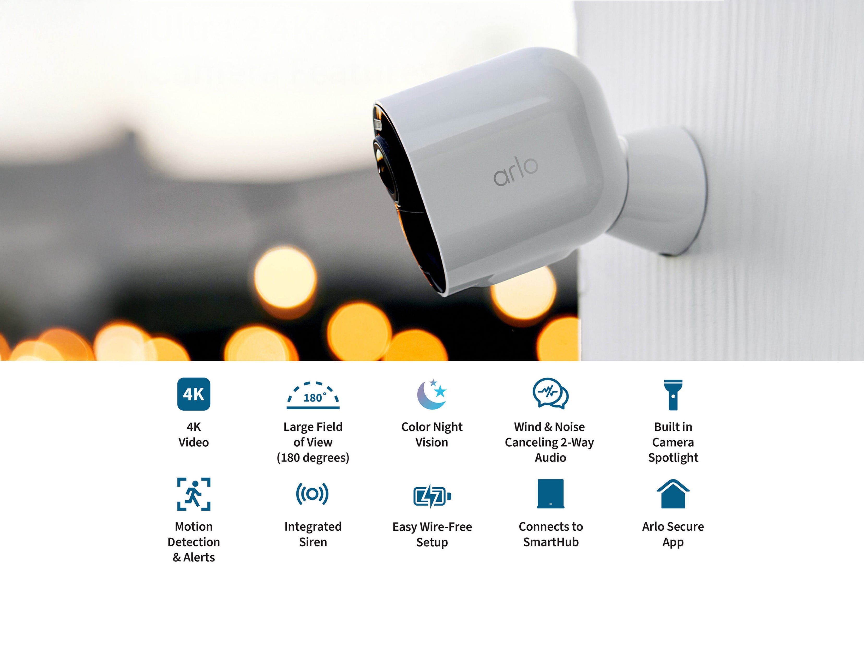 は*ん様 Arlo Ultra Series 4K UHD 防犯カメラ 2台セッ