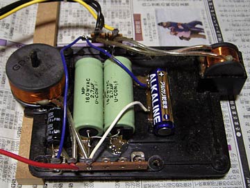 ヤマハ NS-10M コンデンサ交換 Yamaha NS-10M Studioのコンデンサー