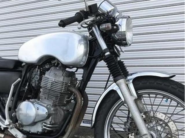 CB400SS タンク 希少 WM HONDA cb400ss 用アルミタンク Wellington