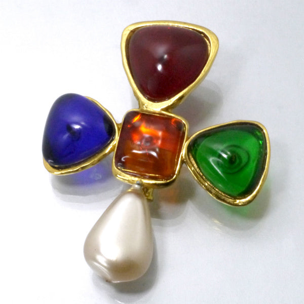 VintageCHANEL グリポア マルチカラー ブローチ 2 6 – Vintage Shop Rococo