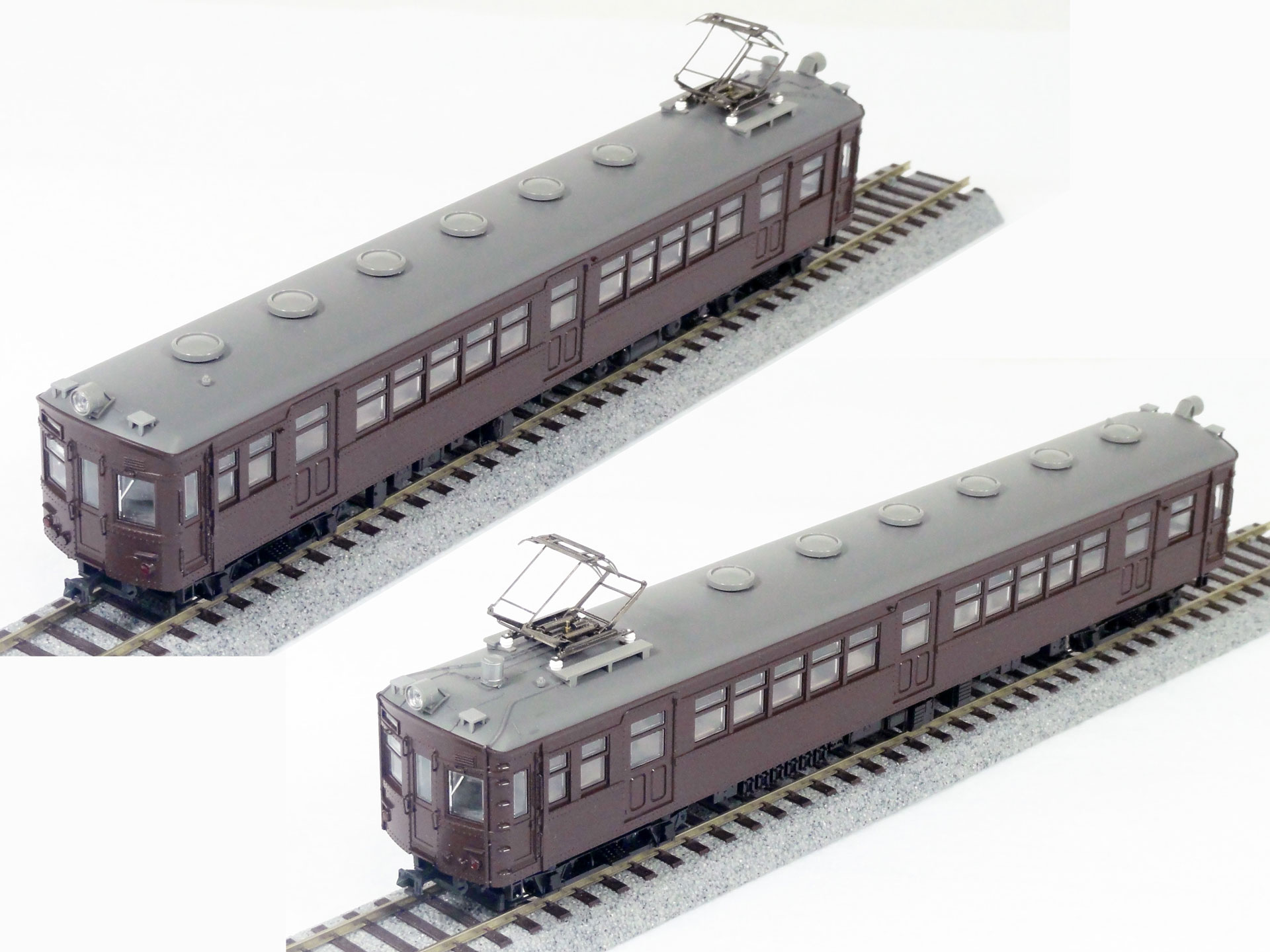 KATO HO】クモハ40モハ40形旧型電車と【天賞堂 HO】キハ11旧標準色キハ