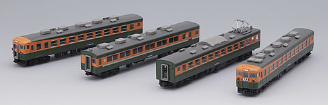 鉄道模型専門店 通販 国鉄165系急行電車（新製冷房車）車輌セット