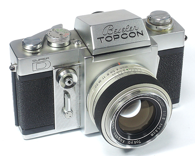 TOPCON SUPER D ボディ 露出計・シャッター全速確認 Beseler TOPCON