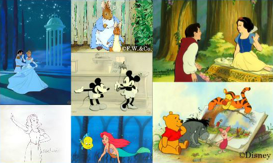 ピーターラビット ディズニー セル画 ウエストフィールズ・ギャラリー